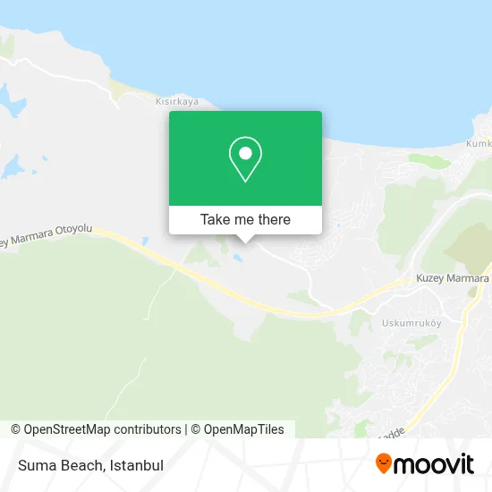 Suma Beach map