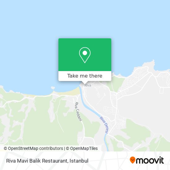 Riva Mavi Balik Restaurant map