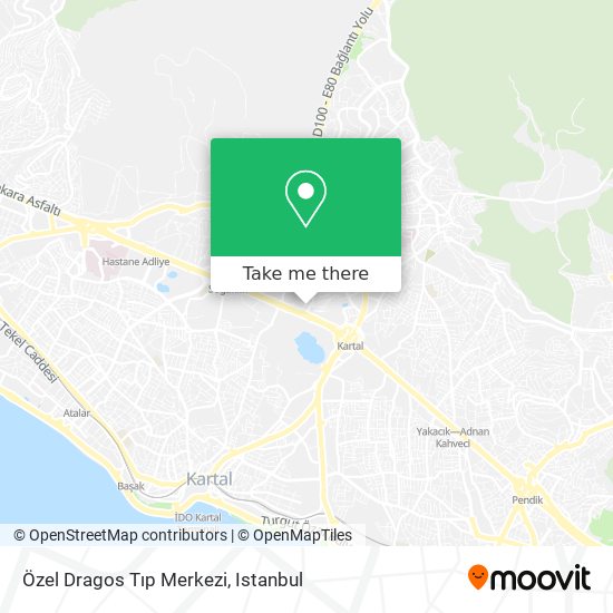 Özel Dragos Tıp Merkezi map