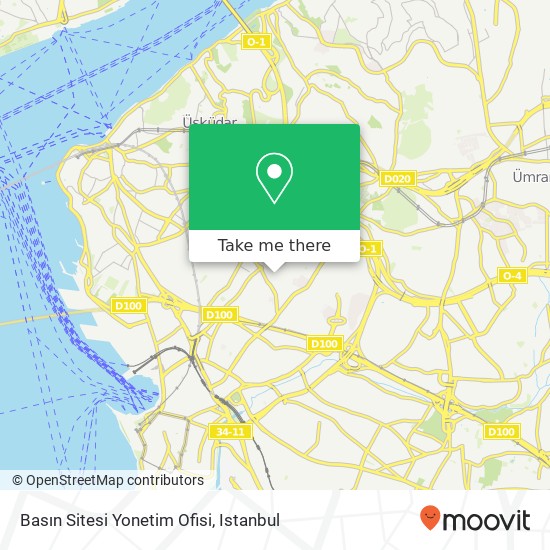 Basın Sitesi Yonetim Ofisi map