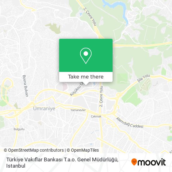 Türkiye Vakıflar Bankası T.a.o. Genel Müdürlüğü map