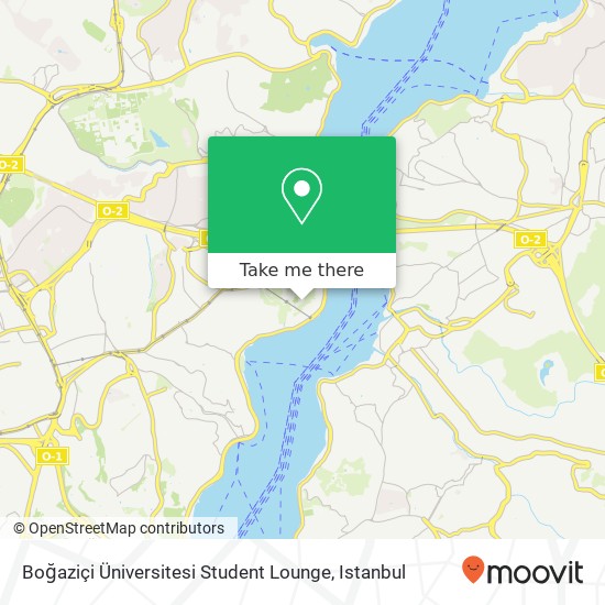 Boğaziçi Üniversitesi Student Lounge map