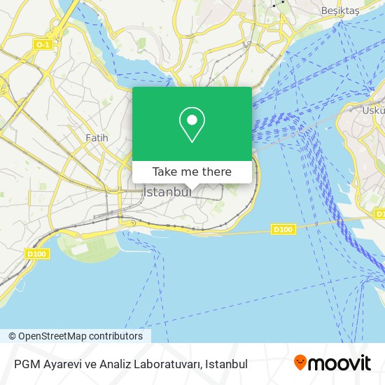 PGM Ayarevi ve Analiz Laboratuvarı map