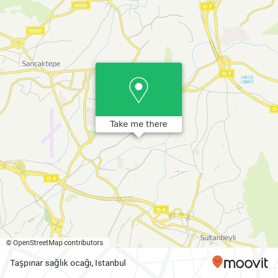 Taşpınar sağlık ocağı map