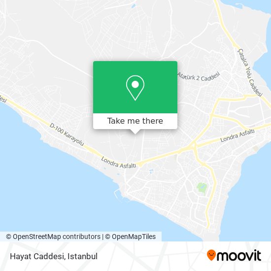 Hayat Caddesi map