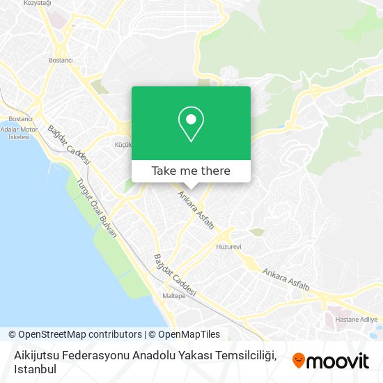 Aikijutsu Federasyonu Anadolu Yakası Temsilciliği map