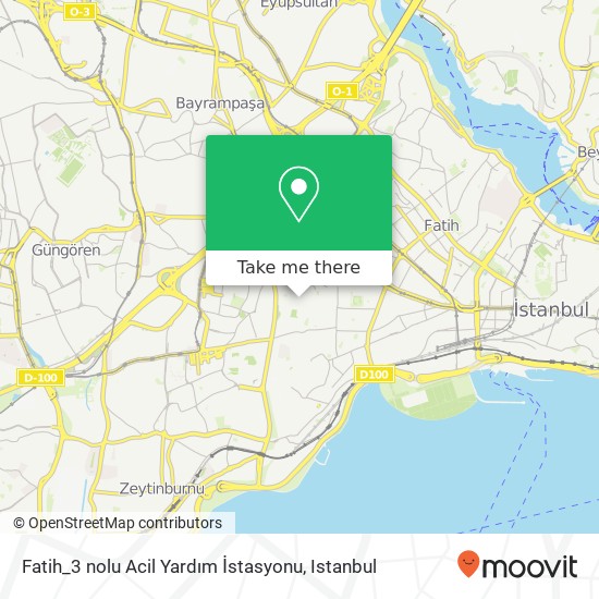 Fatih_3 nolu Acil Yardım İstasyonu map