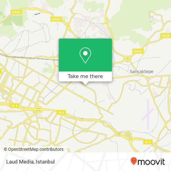 Laud Media map