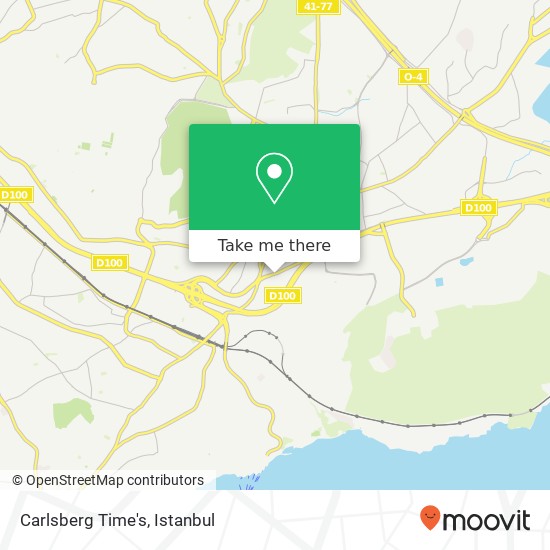 Carlsberg Time's map