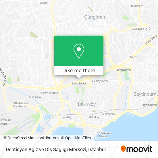 Dentisyon Ağız ve Diş Sağlığı Merkezi map