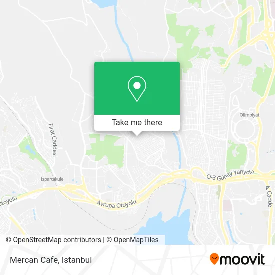 Mercan Cafe map