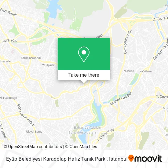 Eyüp Belediyesi Karadolap Hafız Tanık Parkı map