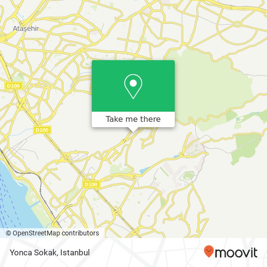 Yonca Sokak map