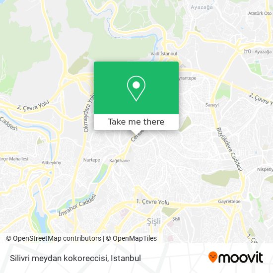Silivri meydan kokoreccisi map