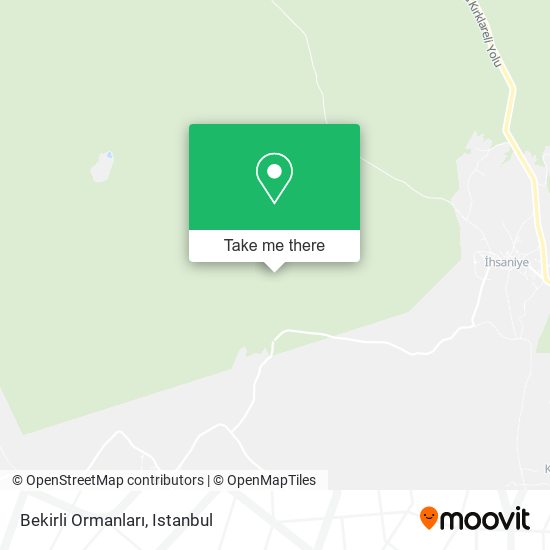 Bekirli Ormanları map