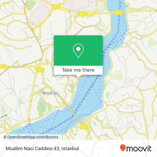 Muallim Naci Caddesi 43 map