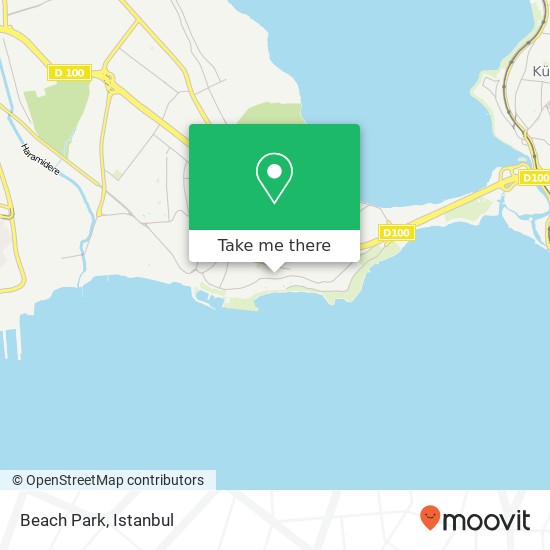 Beach Park map