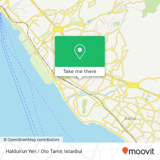 Haldun'un Yeri / Oto Tamir map
