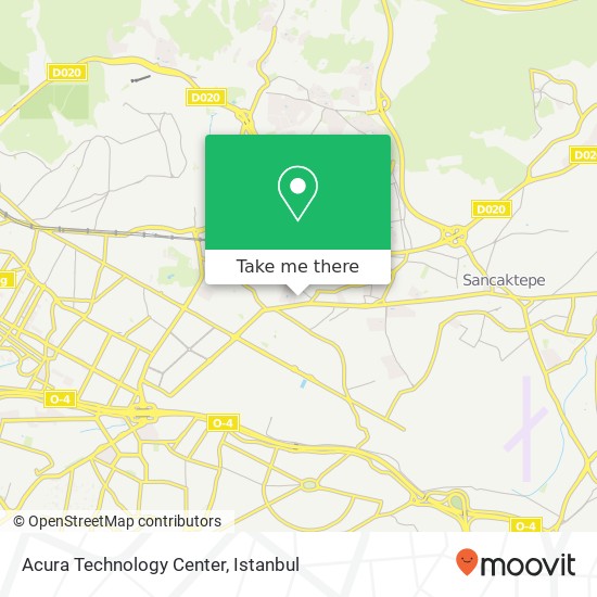 Acura Technology Center map