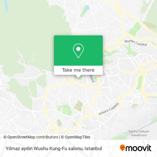 Yılmaz aydın Wushu Kung-Fu salonu map