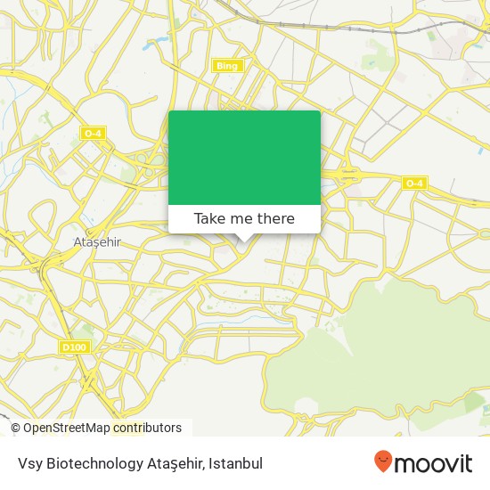 Vsy Biotechnology Ataşehir map