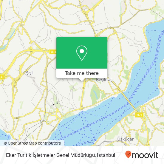 Eker Turitik İşletmeler Genel Müdürlüğü map