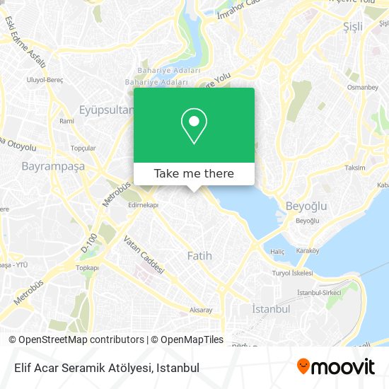 Elif Acar Seramik Atölyesi map