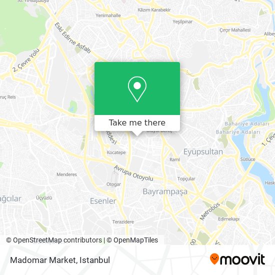 Madomar Market map