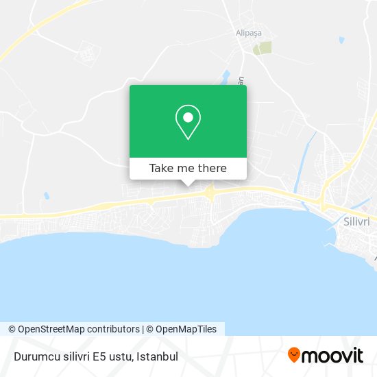 Durumcu silivri E5 ustu map