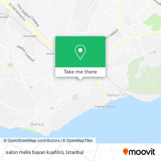 salon melis bayan kuaförü map