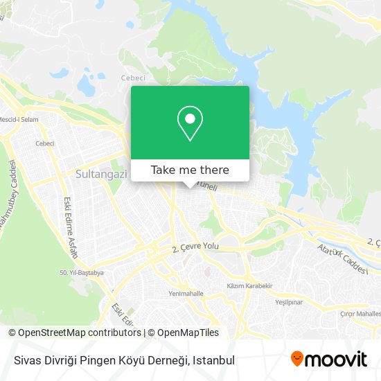 Sivas Divriği Pingen Köyü Derneği map
