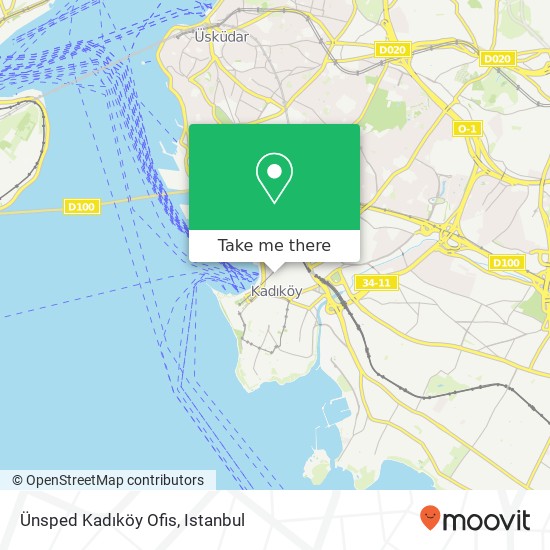 Ünsped Kadıköy Ofis map