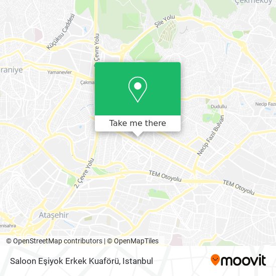 Saloon Eşiyok Erkek Kuaförü map