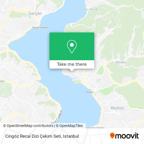 Cingöz Recai Dizi Çekim Seti map