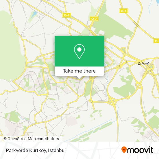 Parkverde Kurtköy map