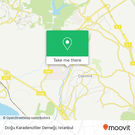 Doğu Karadenizliler Derneği map