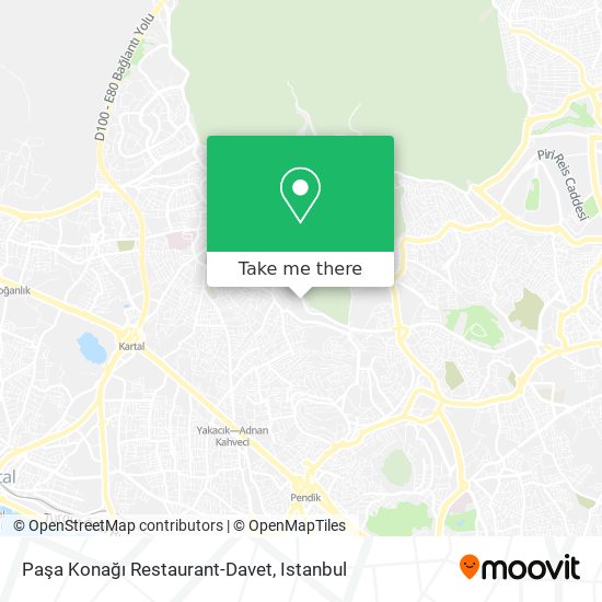 Paşa Konağı Restaurant-Davet map
