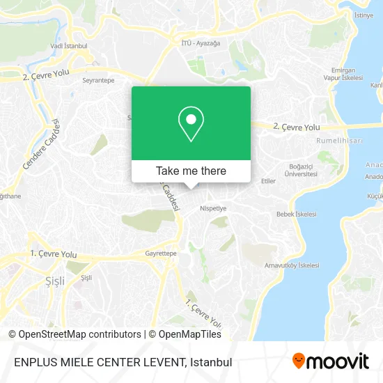ENPLUS MIELE CENTER LEVENT map