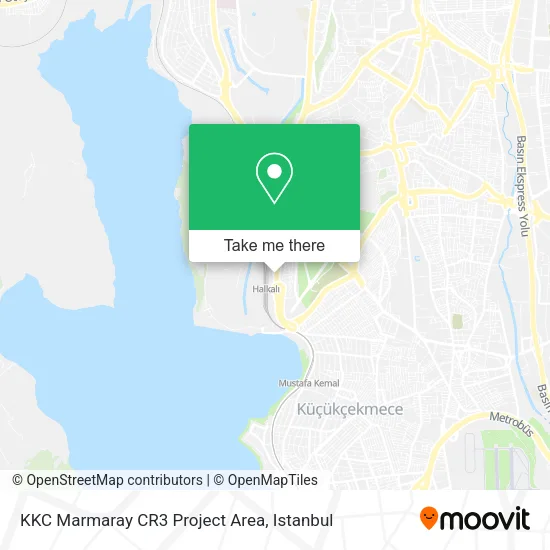 KKC Marmaray CR3 Project Area map