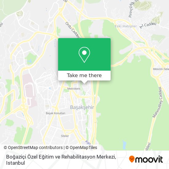 Boğaziçi Özel Eğitim ve Rehabilitasyon Merkezi map