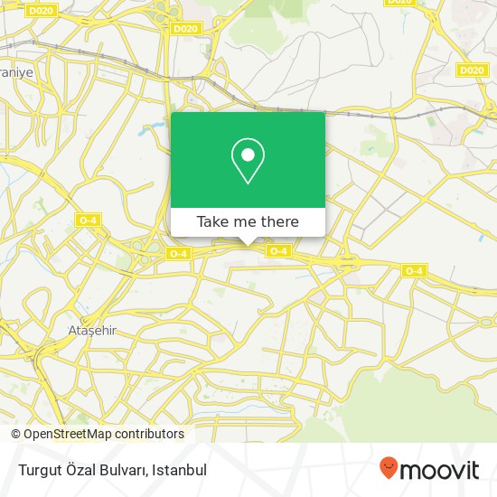 Turgut Özal Bulvarı map