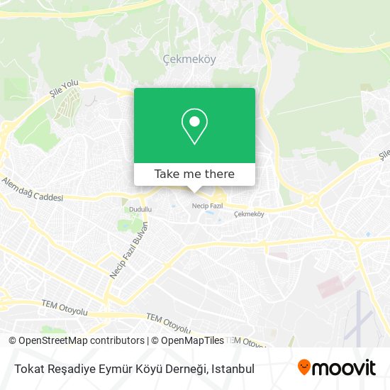 Tokat Reşadiye Eymür Köyü Derneği map