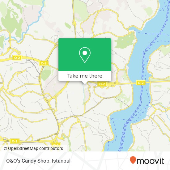 O&O's Candy Shop map