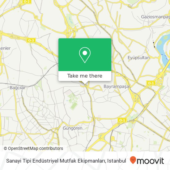 Sanayi Tipi Endüstriyel Mutfak Ekipmanları map