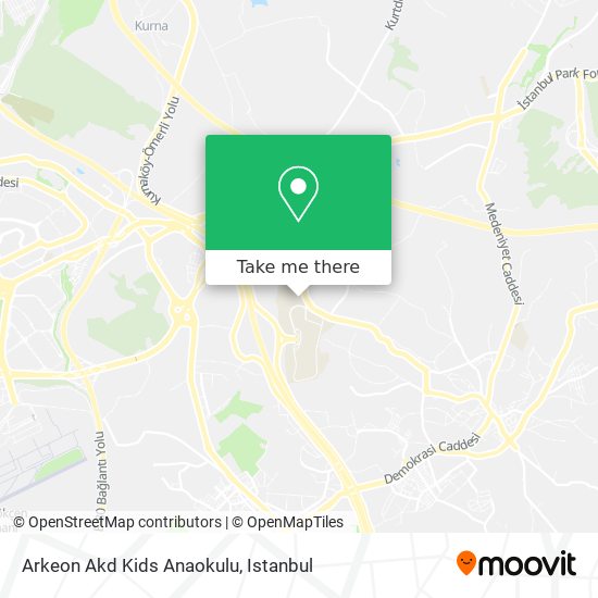 Arkeon Akd Kids Anaokulu map