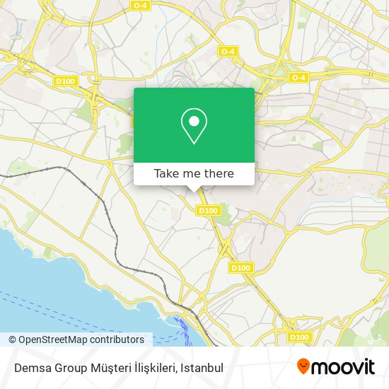 Demsa Group Müşteri İlişkileri map