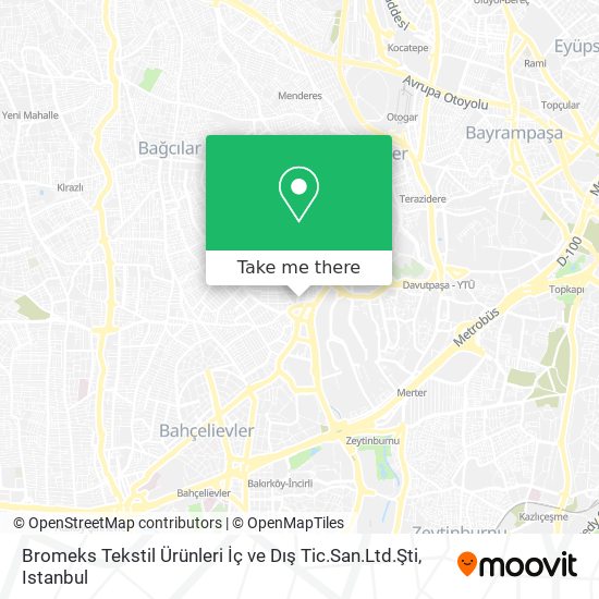 Bromeks Tekstil Ürünleri İç ve Dış Tic.San.Ltd.Şti map