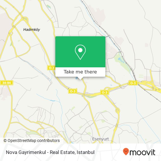 Nova Gayrimenkul - Real Estate map