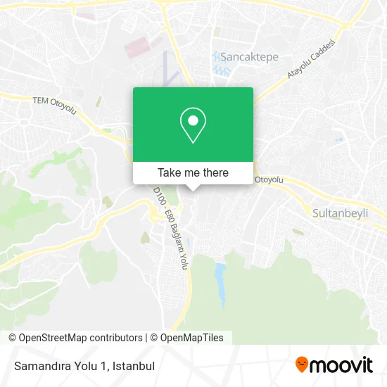 Samandıra Yolu 1 map