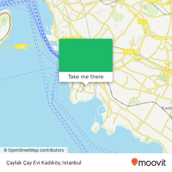 Çaylak Çay Evi Kadıköy map